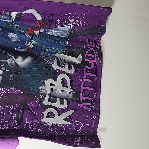 Disney Decendents Long Sleeve Pj Dress Size 7/8 - Picture 5 of 6